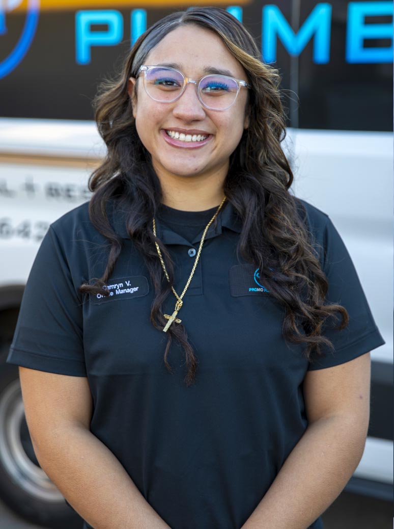 Camryn Land work at Promo Plumbing