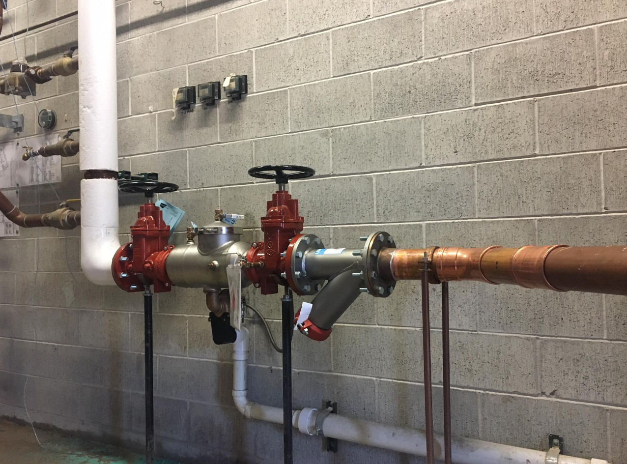 backflow preventer installation plumbing