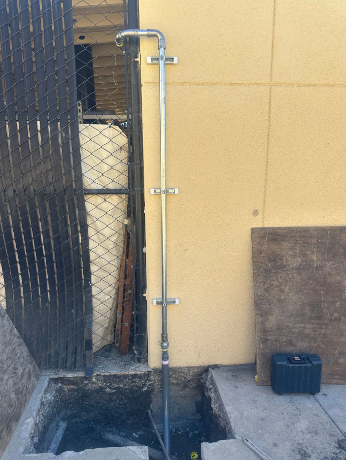 gas line repair installation